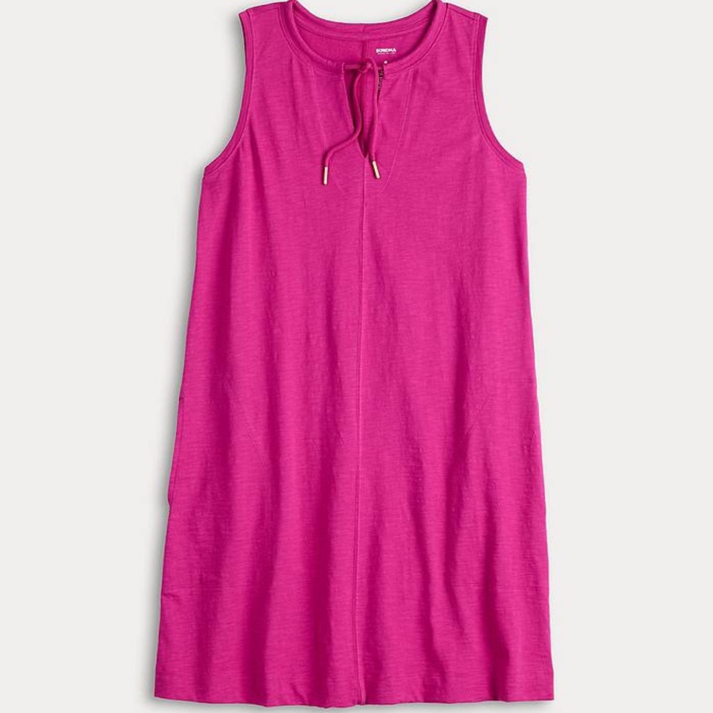 WOMENS SONOMA GOODS FOR LIGE EASY KNIT TANK DRESS